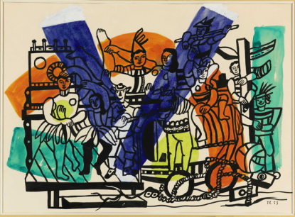 Fernand Léger, Étude pour "La Grande Parade", 1953